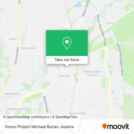 Vision Project Michael Burian map