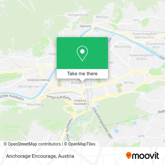 Anchorage Encourage map