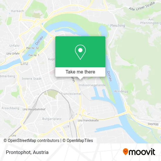 Prontophot map