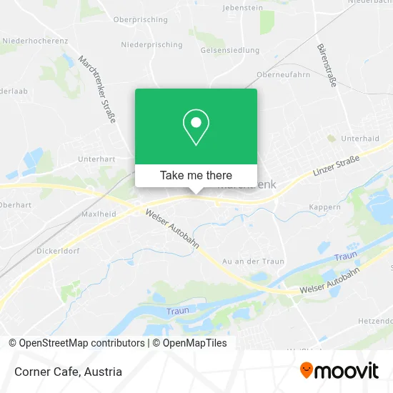 Corner Cafe map