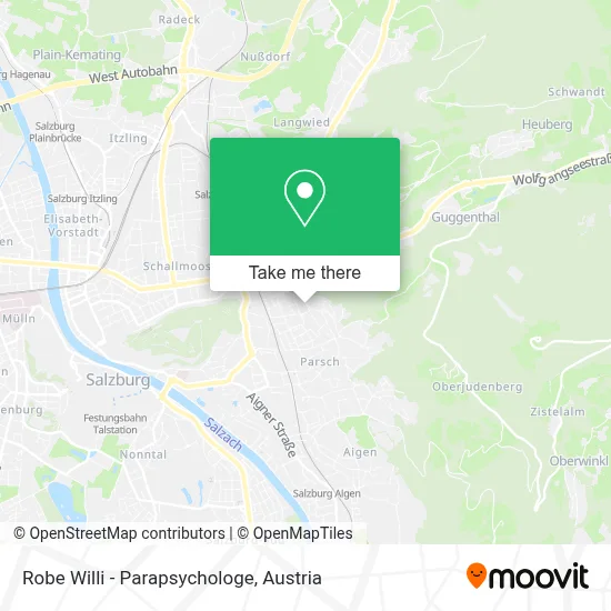 Robe Willi - Parapsychologe map