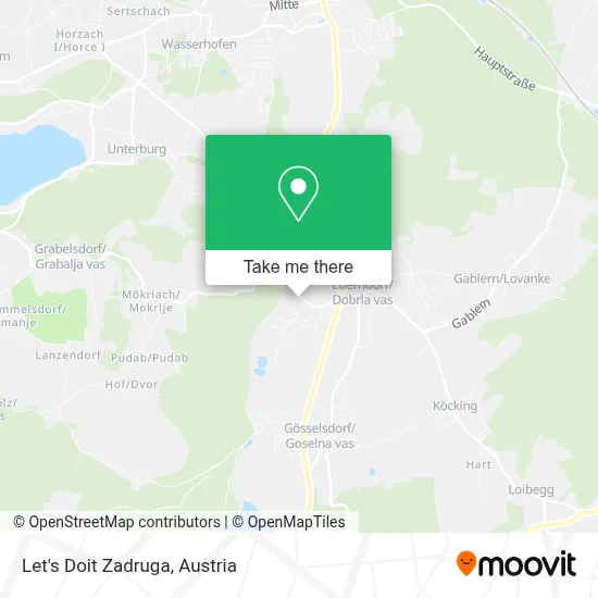 Let's Doit Zadruga map