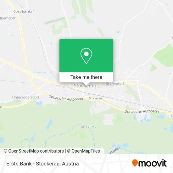 Erste Bank - Stockerau map