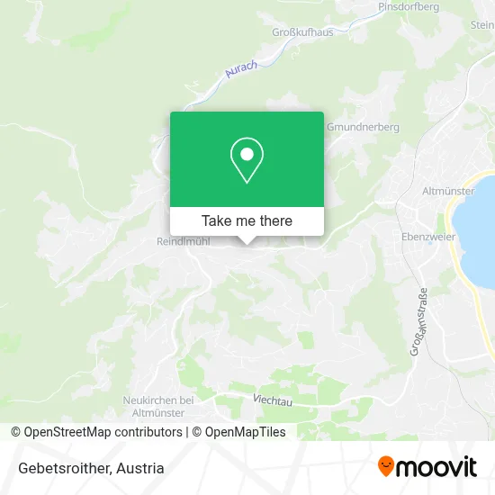 Gebetsroither map