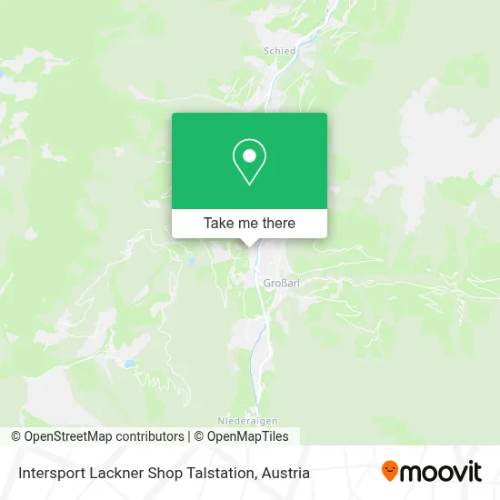 Intersport Lackner Shop Talstation map