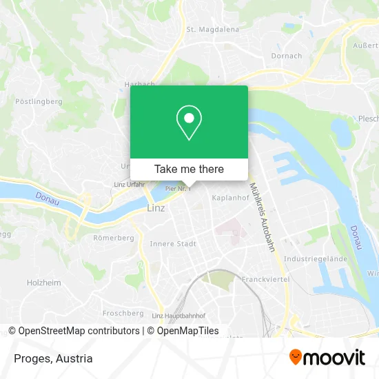 Proges map
