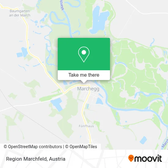 Region Marchfeld map