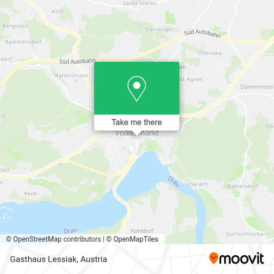 Gasthaus Lessiak map