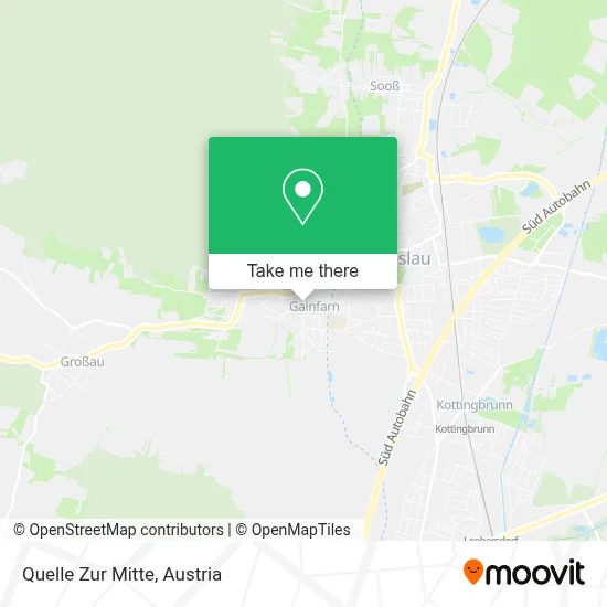 Quelle Zur Mitte map