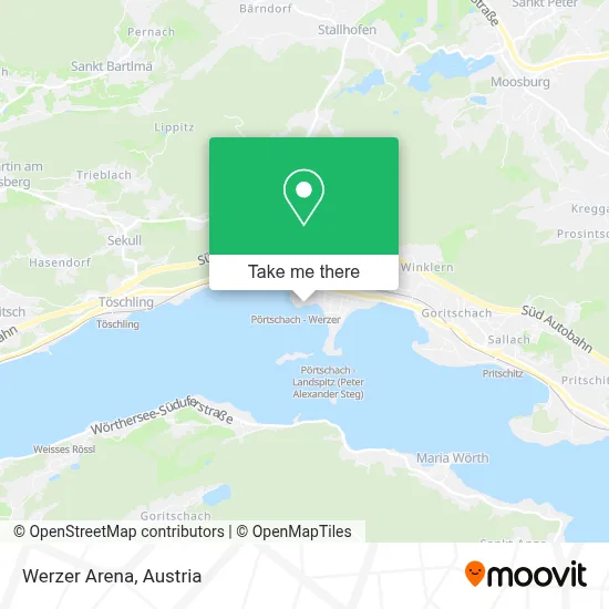 Werzer Arena map