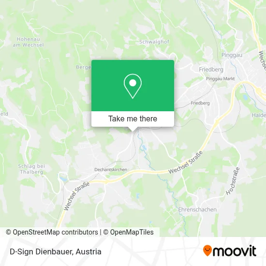 D-Sign Dienbauer map