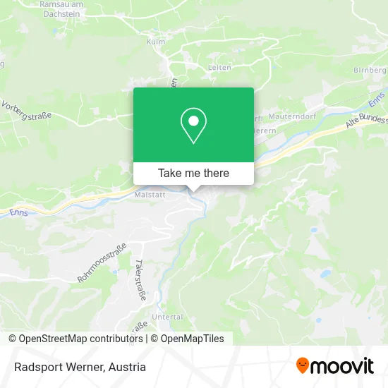 Radsport Werner map