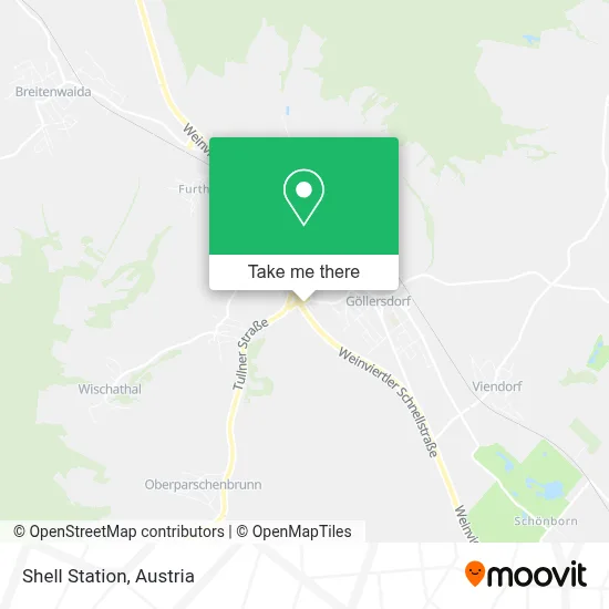Shell Station map
