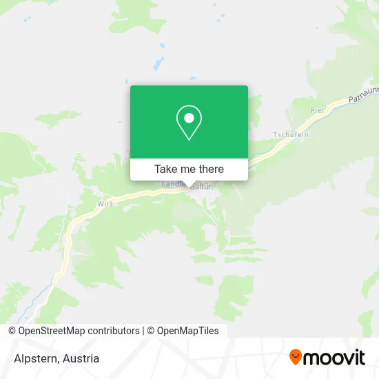 Alpstern map