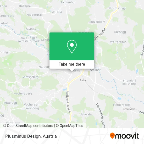 Plusminus Design map