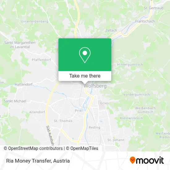 Ria Money Transfer map