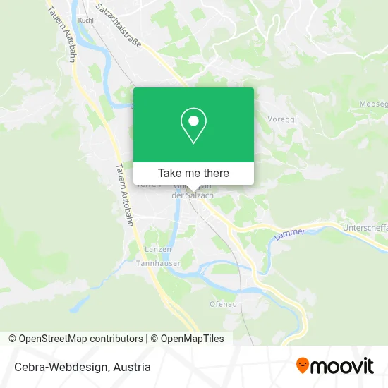 Cebra-Webdesign map