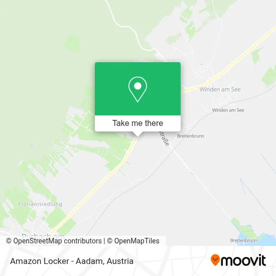 Amazon Locker - Aadam map
