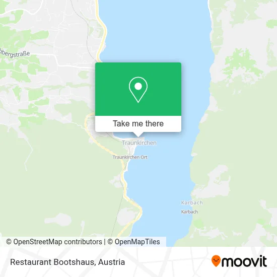 Restaurant Bootshaus map