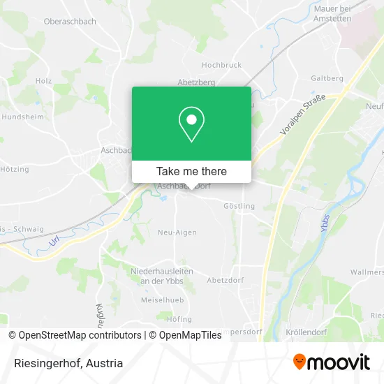 Riesingerhof map