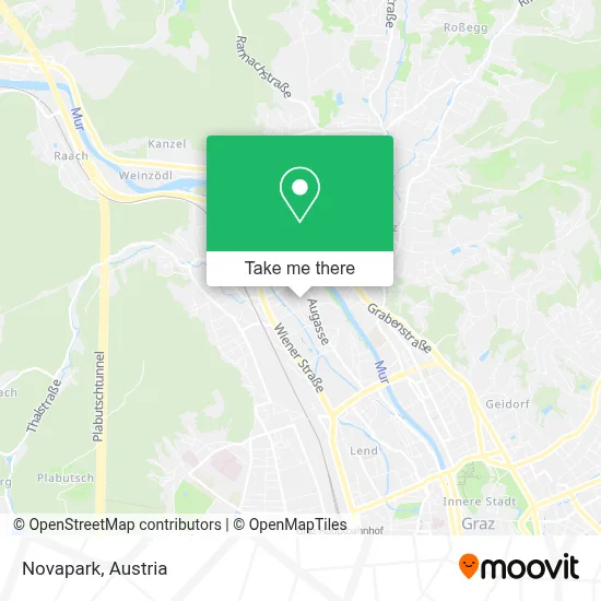 Novapark map