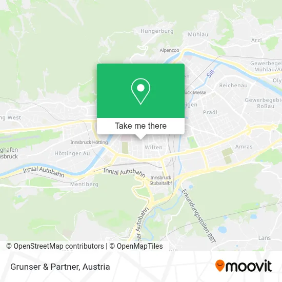 Grunser & Partner map