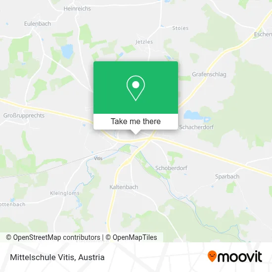 Mittelschule Vitis map