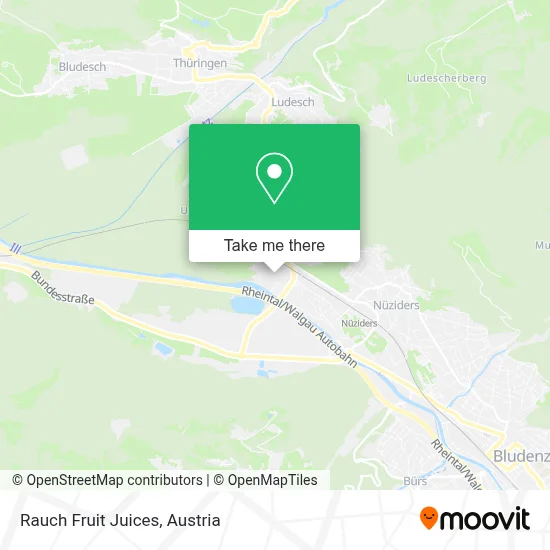 Rauch Fruit Juices map