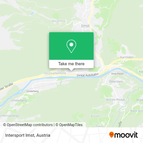 Intersport Imst map