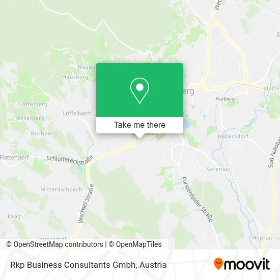 Rkp Business Consultants Gmbh map