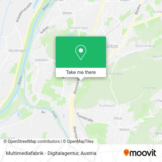 Multimediafabrik - Digitalagentur map