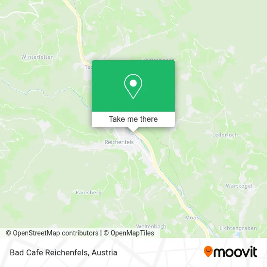 Bad Cafe Reichenfels map
