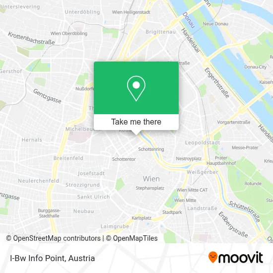 I-Bw Info Point map