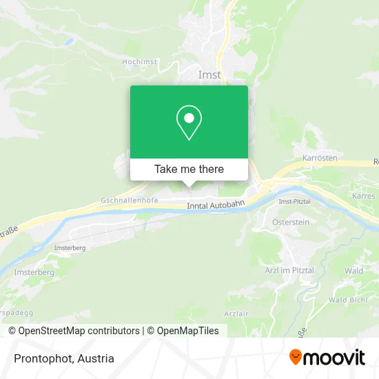 Prontophot map