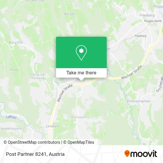 Post Partner 8241 map