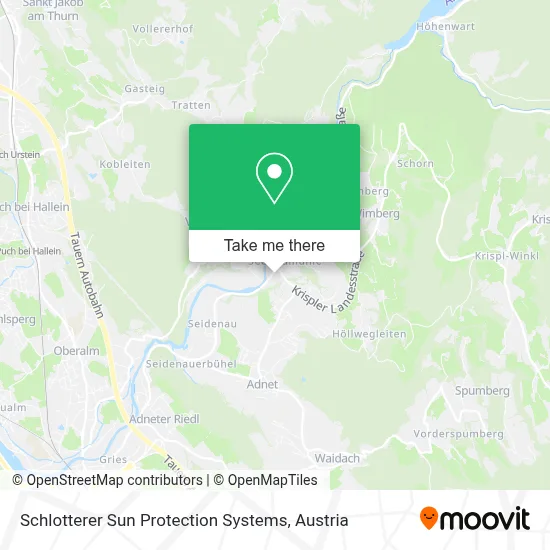 Schlotterer Sun Protection Systems map