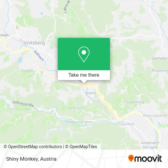 Shiny Monkey map