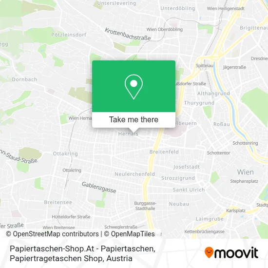 Papiertaschen-Shop.At - Papiertaschen, Papiertragetaschen Shop map