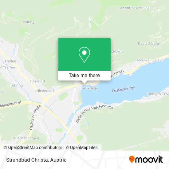 Strandbad Christa map
