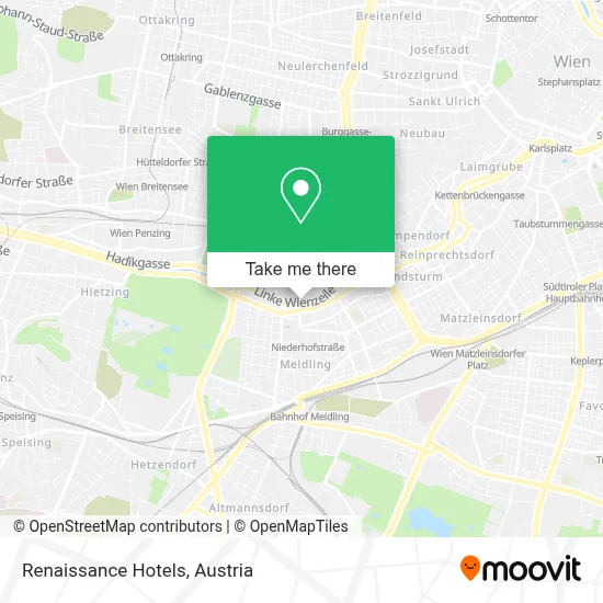 Renaissance Hotels map