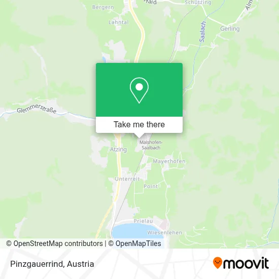 Pinzgauerrind map