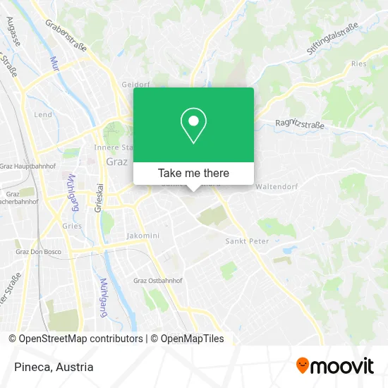 Pineca map