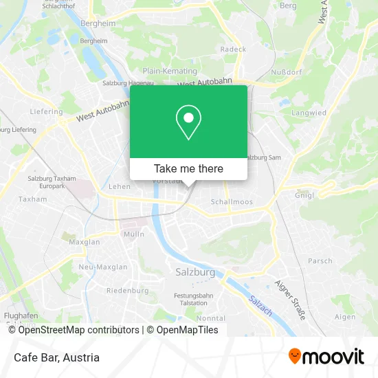 Caffe Bar map