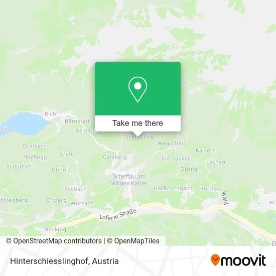 Hinterschiesslinghof map