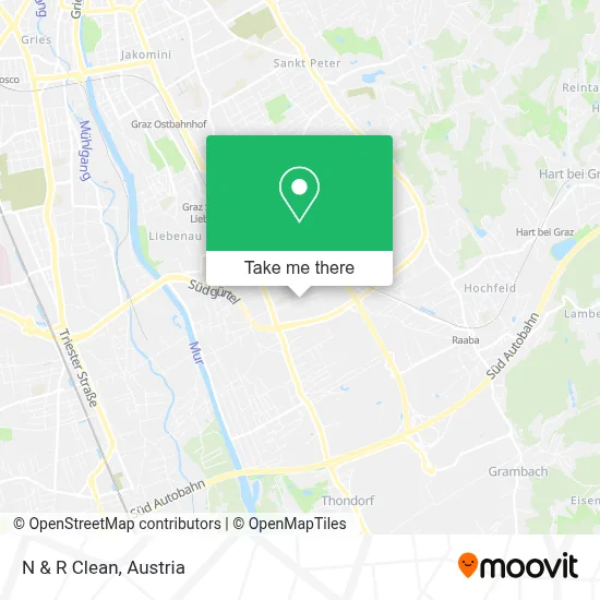 N & R Clean map