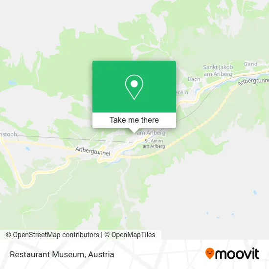 Restaurant Museum map