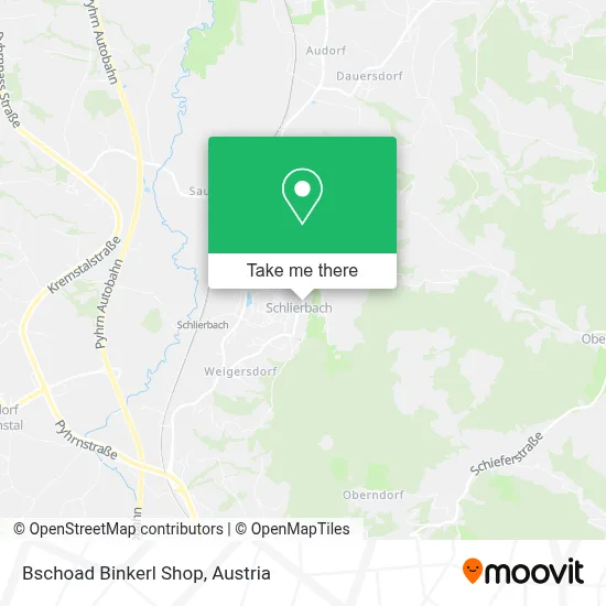 Bschoad Binkerl Shop map
