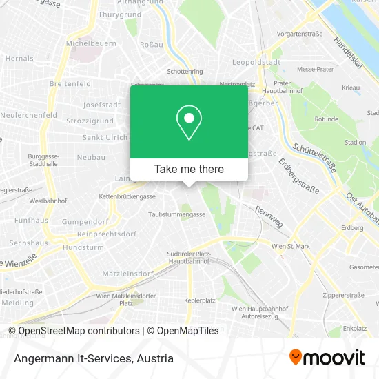 Angermann It-Services map