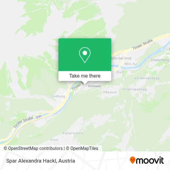Spar Alexandra Hackl map