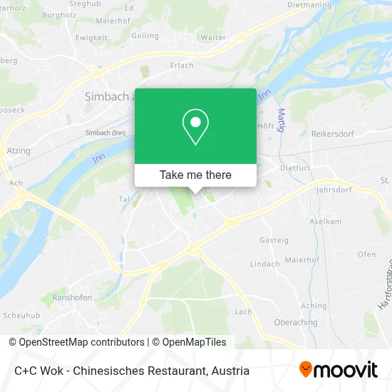 C+C Wok - Chinesisches Restaurant map